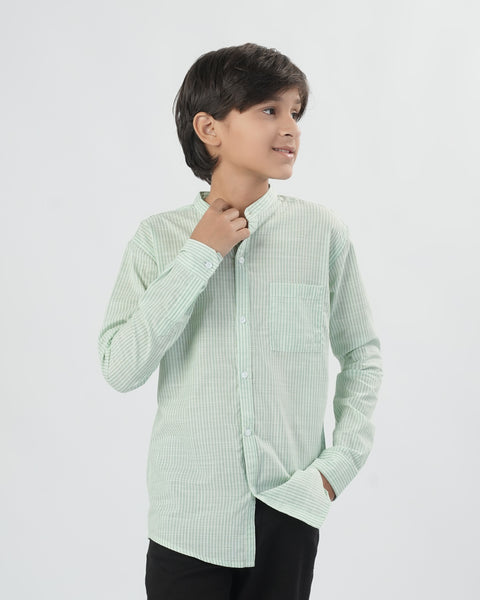 Boys' Full Sleeves Casual Shirt