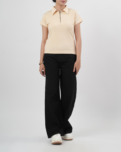 Women's Solid Dry-Fit T-Shirt