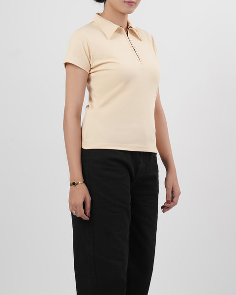 Women's Solid Dry-Fit T-Shirt
