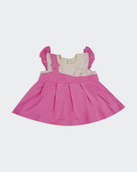 Newborn Girls Interlock Frock