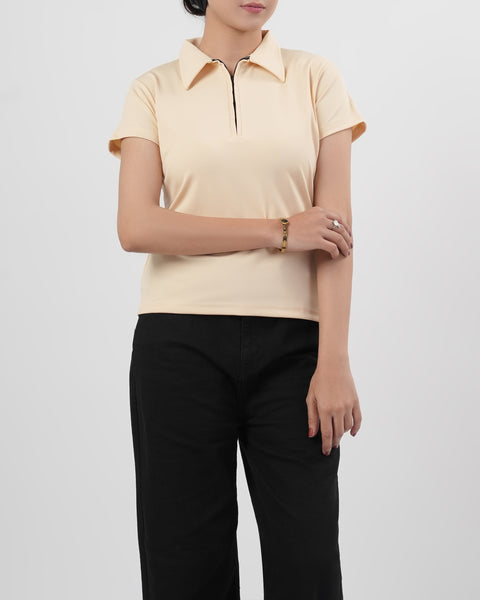 Women's Solid Dry-Fit T-Shirt