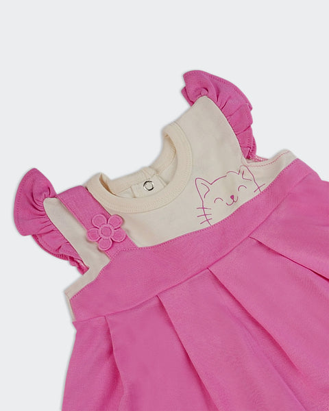 Newborn Girls Interlock Frock