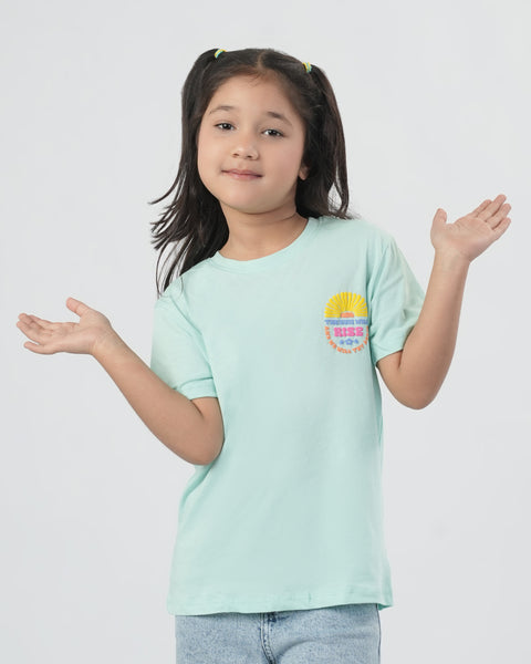 Girls' Half Sleeves T-Shirt