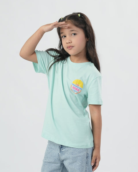 Girls' Half Sleeves T-Shirt