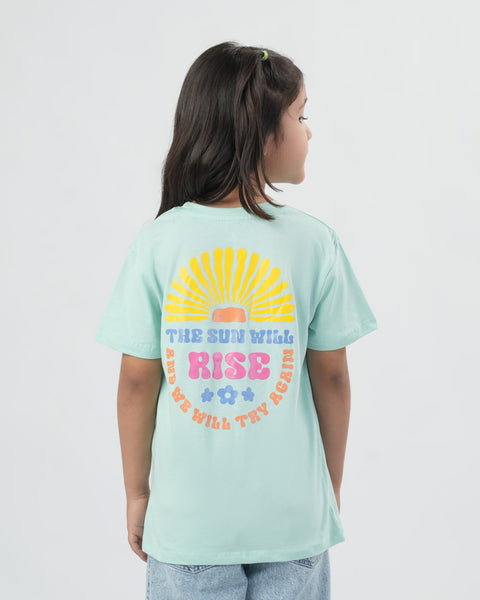Girls' Half Sleeves T-Shirt
