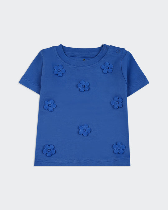 Newborn Girls Interlock T-Shirt