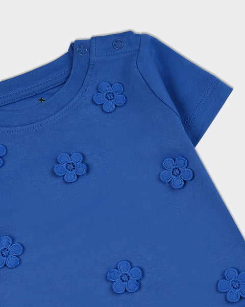 Newborn Girls Interlock T-Shirt
