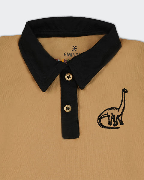 Newborn Boys Pique Polo T-Shirt
