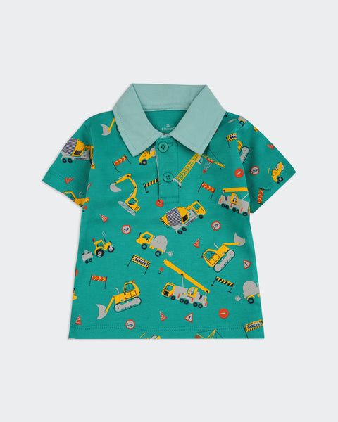 Newborn Boys Interlock Co-Ord Set