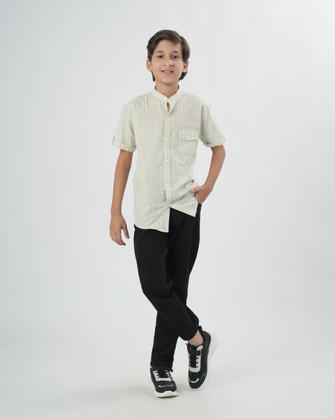 Boys Half Sleeves Casual Shirt