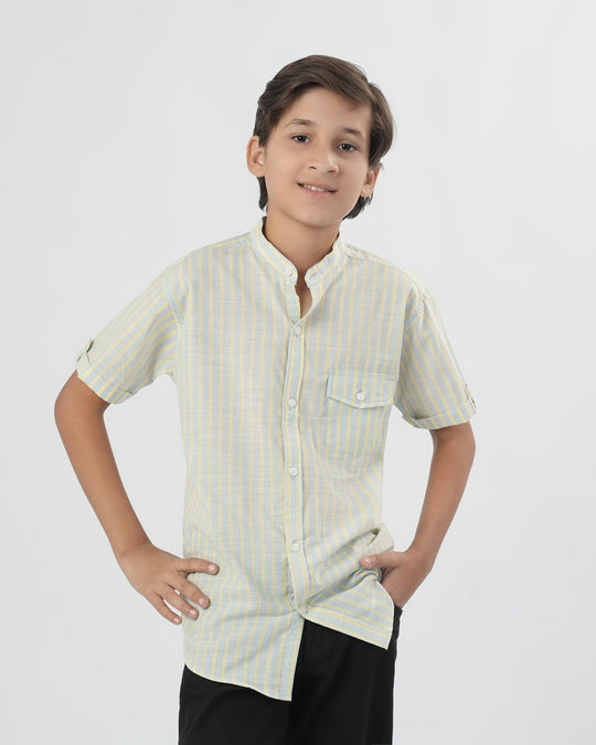 Boys Half Sleeves Casual Shirt