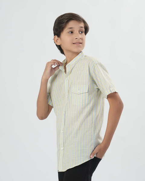 Boys Half Sleeves Casual Shirt