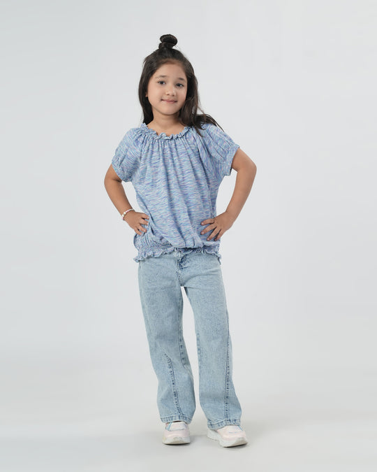 Girls' Half Sleeves T-Shirt