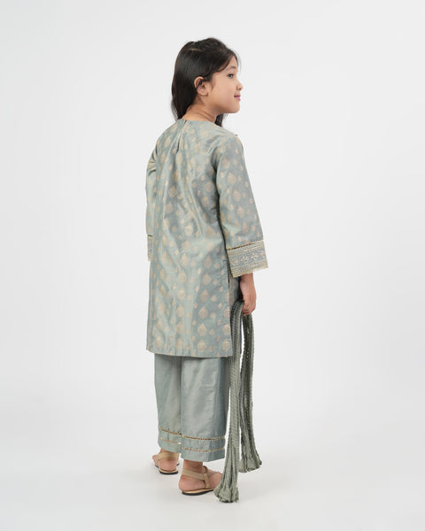 Girls' Signature Embroidered 3Pc Suit