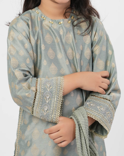 Girls' Signature Embroidered 3Pc Suit