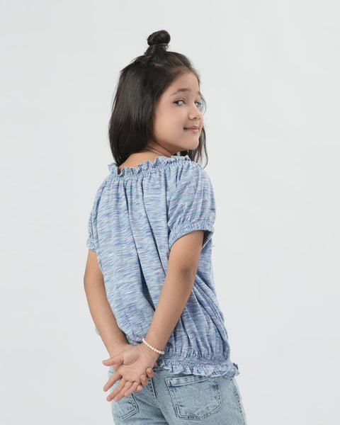 Girls' Half Sleeves T-Shirt