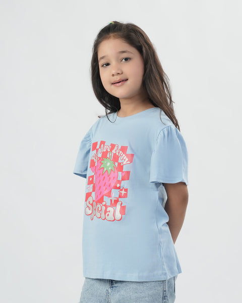 Girls' Half Sleeves T-Shirt
