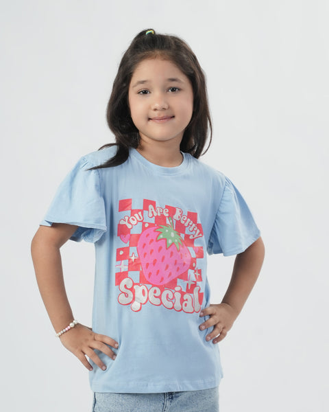 Girls' Half Sleeves T-Shirt