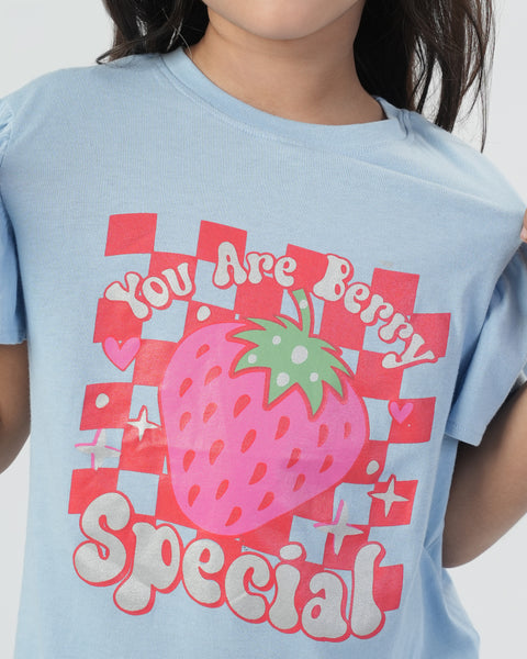 Girls' Half Sleeves T-Shirt