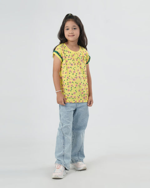 Girls' Half Sleeves T-Shirt