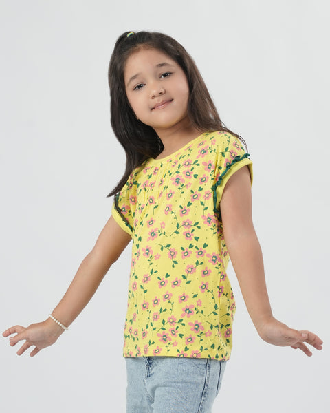 Girls' Half Sleeves T-Shirt