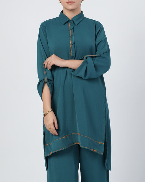 Eminent Women's Twill Dyed 2Pcs Suit