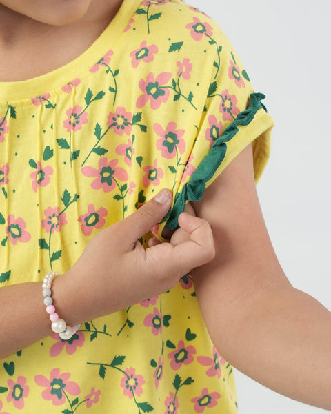 Girls' Half Sleeves T-Shirt