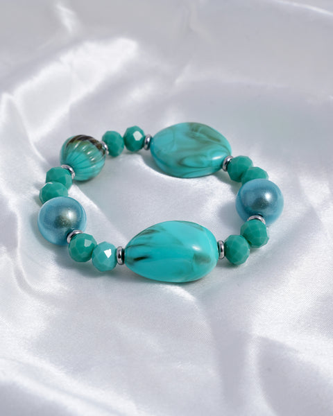 Women's Multicolor Beaded Bracelet