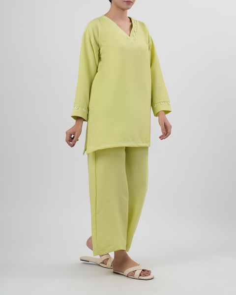 Women's Dyed 2Pcs Suit
