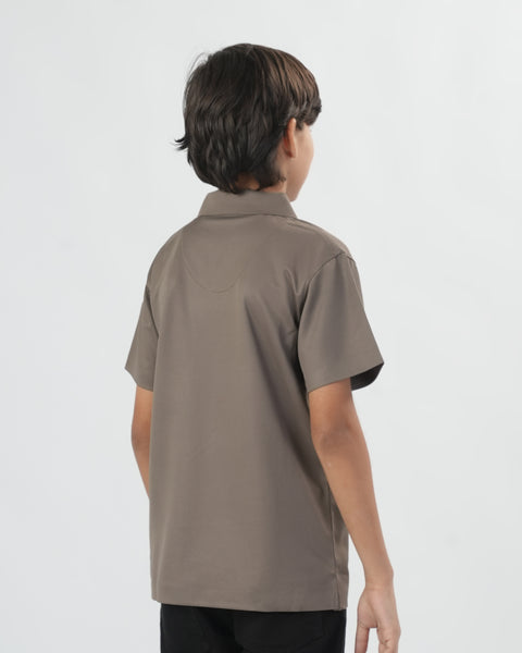 Boys' Half Sleeves Polo T-Shirt