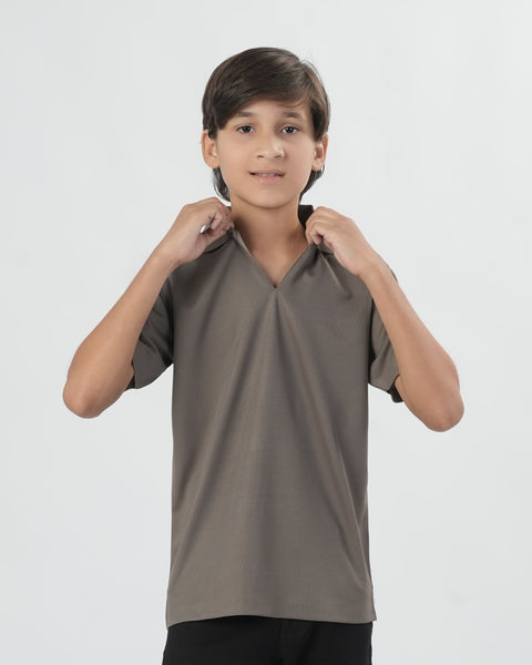 Boys' Half Sleeves Polo T-Shirt