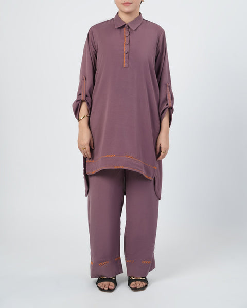 Eminent Women's Twill Dyed 2Pcs Suit