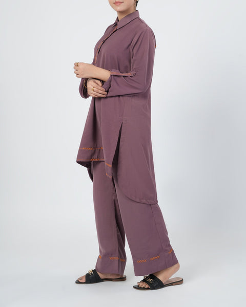 Eminent Women's Twill Dyed 2Pcs Suit