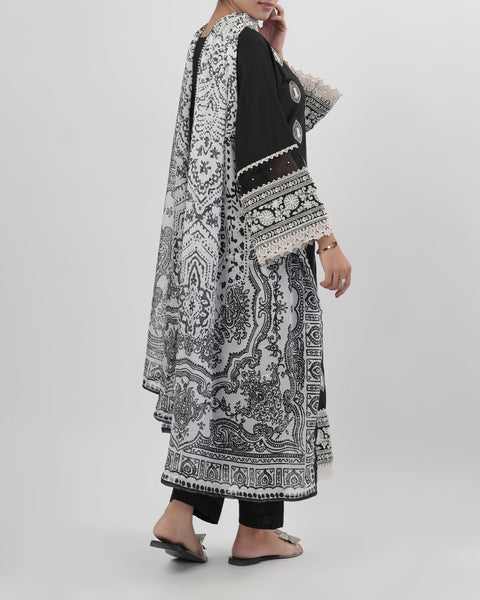 Women’s Embroidered Signature 3 Pcs Suit