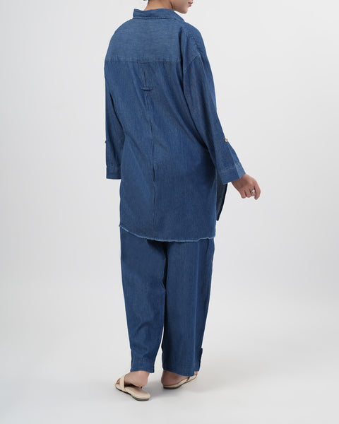 Women's Plain Fusion 2 Pcs Suit