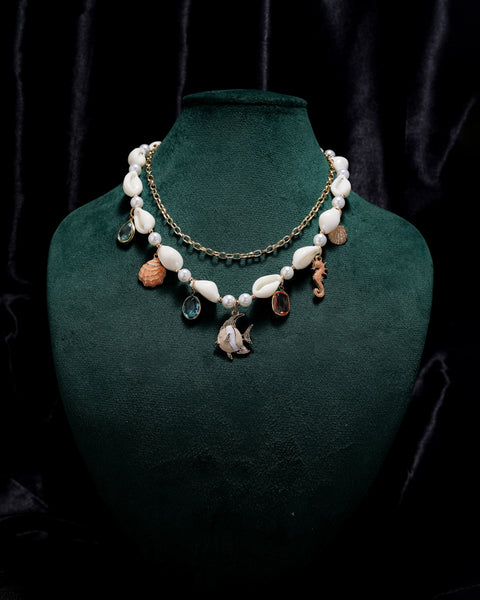 Ocean Treasure Charm Necklace