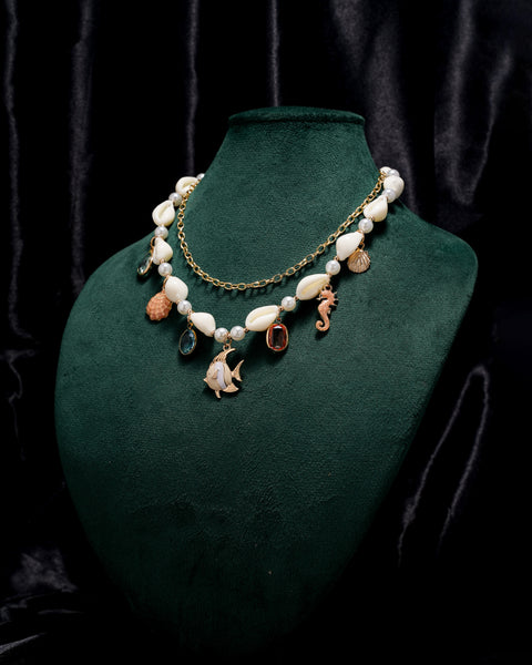Ocean Treasure Charm Necklace