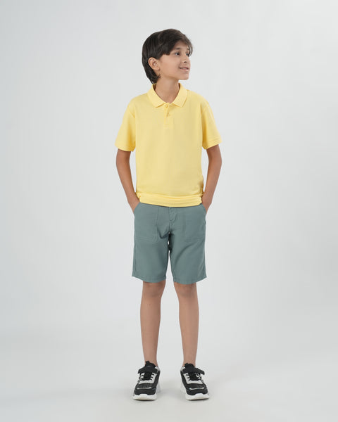 Boys Half Sleeves Polo T-Shirt