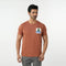 Eminent Men's Round Neck Half Sleeves Printed T-Shirt - Brown, Men's T-Shirts & Polos, Eminent, Chase Value
