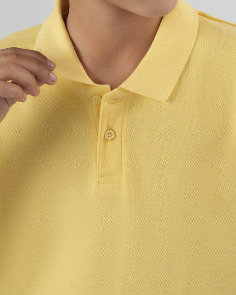 Boys Half Sleeves Polo T-Shirt