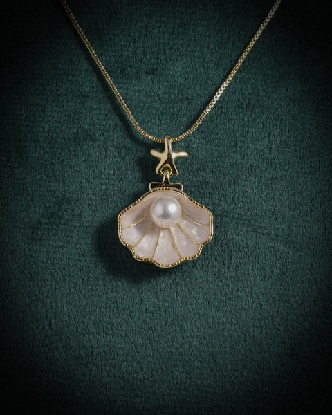 Pearl Blossom Necklace Set
