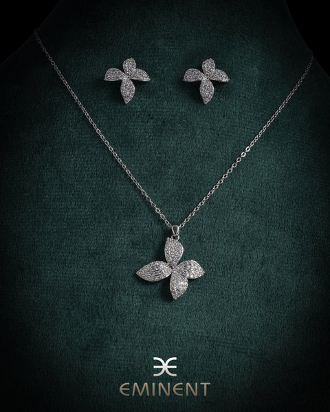 Leaf Spark Necklace Set