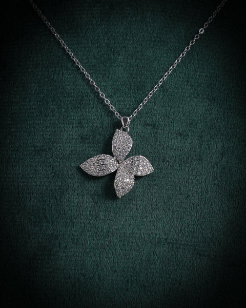 Leaf Spark Necklace Set