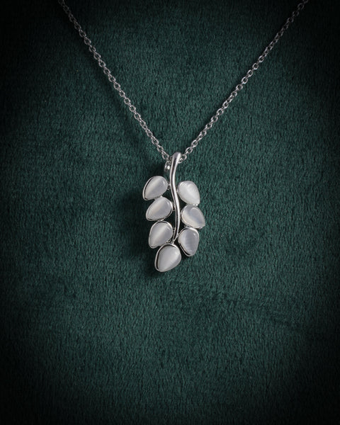 Leaf Bloom Necklace Set