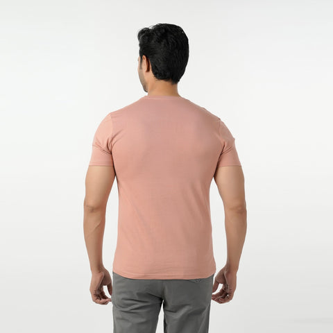 Eminent Men's Round Neck Half Sleeves Printed T-Shirt - Spring Bud, Men's T-Shirts & Polos, Eminent, Chase Value