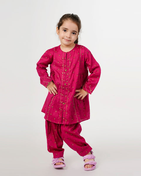 Eminent Girls Printed Shalwar Suit - Pink, Girls Shalwar Kameez, Eminent, Chase Value