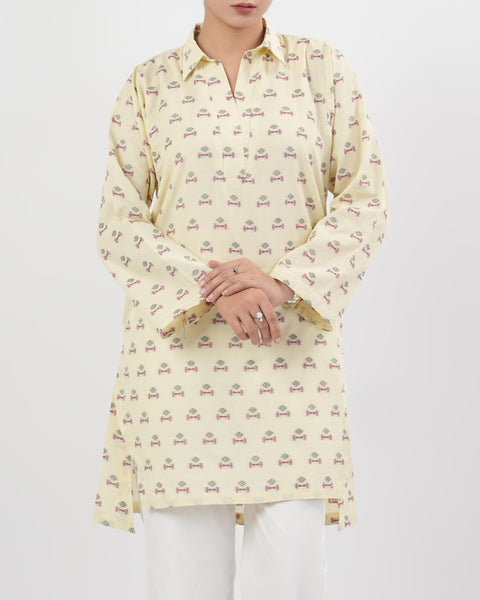 Women's Dyed Jacquard Kurti