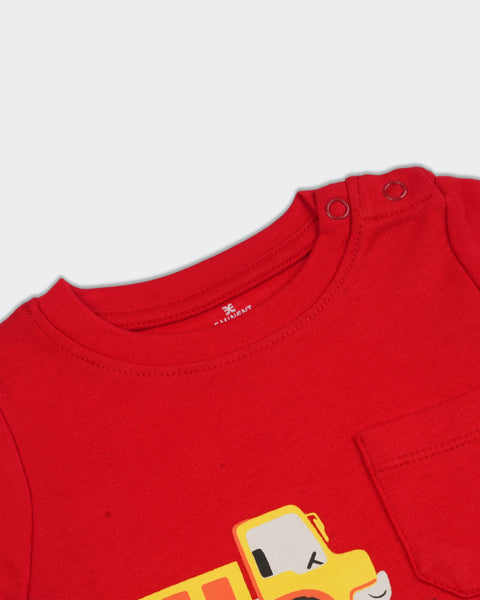 Newborn Boys Interlock T-Shirt