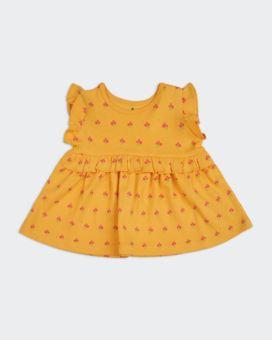 Nebworn Girls Half Sleeves Frock