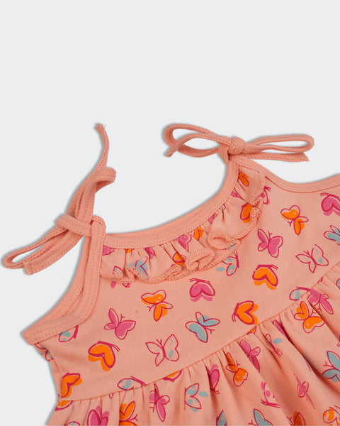 Newborn Girls Interlock Frock